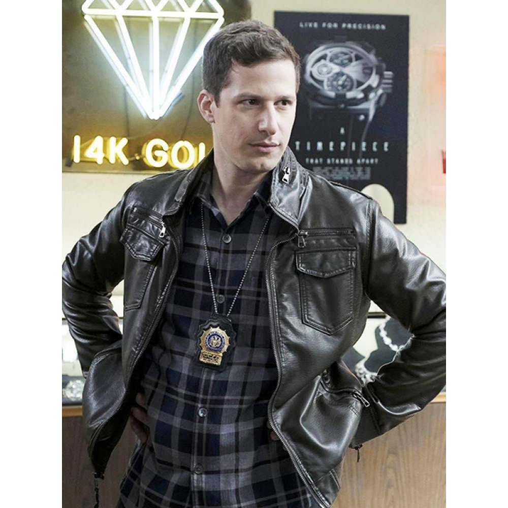 Jake Peralta Brooklyn Nine Nine Leather Jacket | America Suits